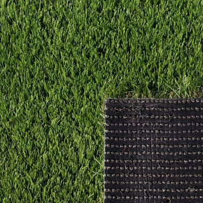 Image showing  Verdant Vista Lushscape Green 7.5 ft. x 10 ft. Pre-Cut Artificial Turf Rug - 38 mm Pile, Indoor/Outdoor, Pet Friendly