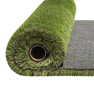 Image showing 4 th Ackland Verdant Vista Willow Green 15 x 100ft. Artificial Turf, 45mm Pile, 65 oz. Face Weight, Indoor/Outdoor, Pet Friendly