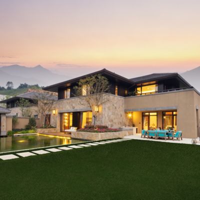 Image showing 6 th Ackland Verdant Vista Pasture Green 15ft x 100ft Artificial Turf - 45mm Pile, 70oz Face Weight, Indoor/Outdoor, Pet Friendly