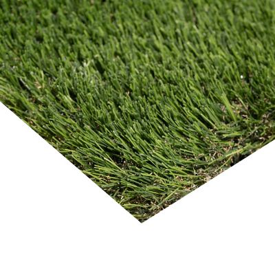 Image showing  Verdant Vista Lushscape Green 15ft x 100ft Artificial Turf - 45mm Pile, 84oz Face Weight, Indoor/Outdoor, Pet Friendly