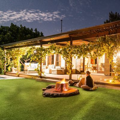 Image showing 5 th Ackland Verdant Vista Lushscape Green 15ft x 100ft Artificial Turf - 45mm Pile, 84oz Face Weight, Indoor/Outdoor, Pet Friendly