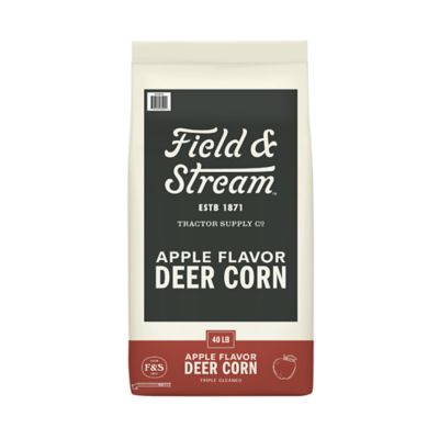 Field & Stream Triple-Cleaned Apple Flavor Deer Corn, 40 lb.