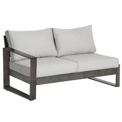 Image showing 5 th Nuu Garden Walsh 4 pc. Outdoor Aluminum Sectional Sofa Set