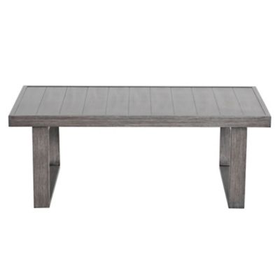 Image showing 8 th Nuu Garden Walsh 4 pc. Outdoor Aluminum Sectional Sofa Set