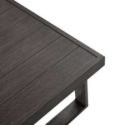 Image showing 9 th Nuu Garden Walsh 4 pc. Outdoor Aluminum Sectional Sofa Set