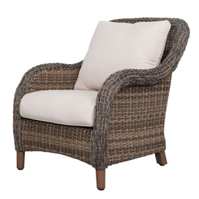 Image showing 5 th Nuu Garden Mitchell 4 pc. Outdoor Aluminum Wicker Sofa Set