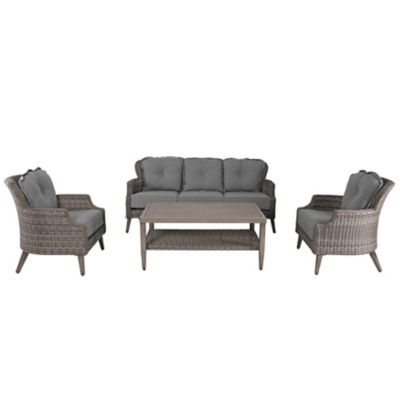 Image showing  Tenaya 4 pc. Wicker Sofa Set