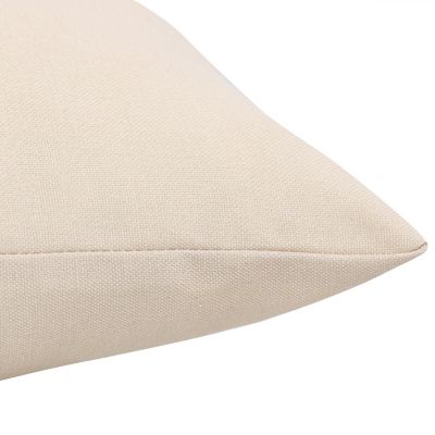 Image showing 6 th Sunnydaze Decor 2 Outdoor Tufted Back Cushions - 19 x 19 in. - Beige