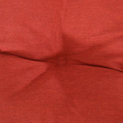 Image showing  Tufted High Back Olefin Indoor/Outdoor Patio Chair Cushion - Red