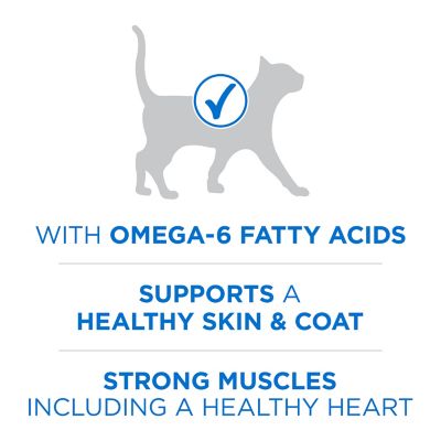 Image showing  Plus High Protein Salmon and Ocean Whitefish Skin and Coat Health Formula Cat Kibble