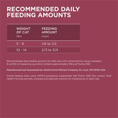 Image showing 5 th Purina ONE All Life Stages Indoor/Outdoor High-Protein Plus Urinary Tract Health Chicken Formula Dry Cat Food