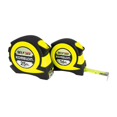 Komelon 2 pk. 25 ft. and 16 ft. Self Lock Evolution