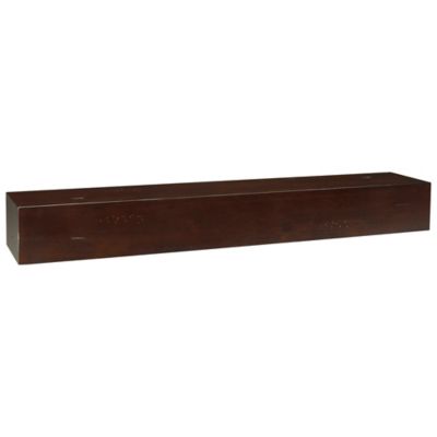 Image showing 5 th Duluth Forge 48 in. Fireplace Shelf Mantel - Chocolate Finish - Model# DFSMN48-CH