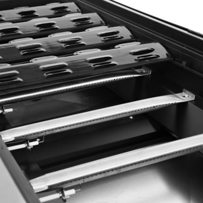 Image showing 6 th Royal Gourmet Large Event 8-Burner Gas Grill, 104,000 BTU Liquid Propane Grill, with Cover