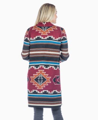 Image showing  Aztec knit Concho Sweater