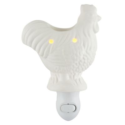 Red Shed Ceramic Rooster Plug-In Wax Warmer, 6.1 in.