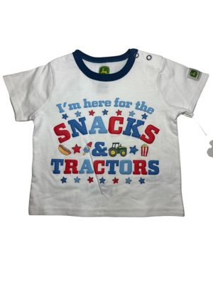 Image showing  IB Snacks Tractors Short Set, Gray