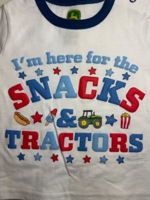 Image showing  IB Snacks Tractors Short Set, Gray