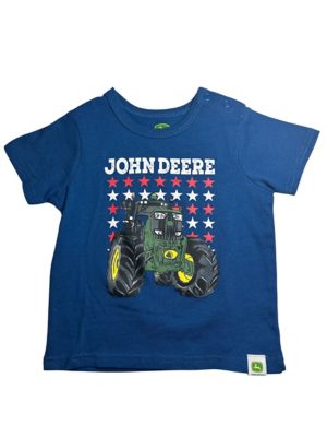 John Deere IB Patriotic Tee, Blue