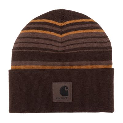 Carhartt Men's Striped Cuffed Beanie