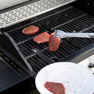 Image showing 9 th Royal Gourmet 4-Burner Gas Grill with Lidded Side Burner, Cabinet Style Propane Gas Grill, 49,000 BTU