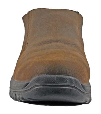 Image showing  Men's Worker Slip-On Composite Toe Work Shoes, Met Guard, Waterproof, Slip Resistant, EH Rated