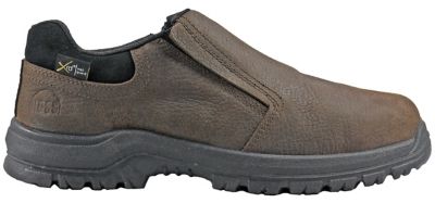 Image showing  Men's Worker Slip-On Composite Toe Work Shoes, Met Guard, Waterproof, Slip Resistant, EH Rated