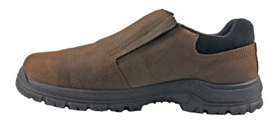 Image showing 6 th HOSS Boot Company Men's Worker Slip-On Composite Toe Work Shoes, Met Guard, Waterproof, Slip Resistant, EH Rated