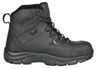 Image showing  Men's Ridge 6 in. Composite Toe Waterproof Work Boots, Black, Slip Resistant, Puncture Resistant, EH Rated