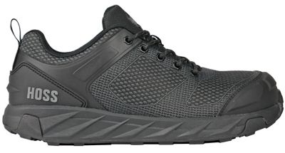 Image showing 4 th HOSS Boot Company Men's Buster Low Athletic Composite Toe Work Shoes, Extra Wide, Slip Resistant, EH Rated, Cushioned Insole