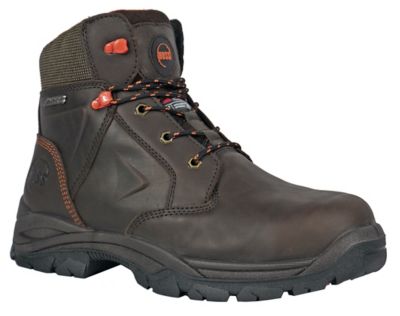 HOSS Boot Company Men's Hudson 6 in. Insulated Composite Toe Waterproof Work Boots, SR, Puncture Resistant, EH Rated