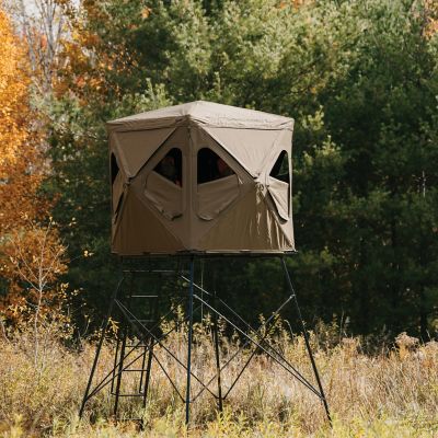 Image showing  2.0 RD30 Permanent Hub Blind, 3-Person, 66 x 66 x 76 in.