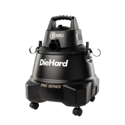 DieHard Proseries 9 Gallon 5.5 Horsepower Wet Dry Vacuum
