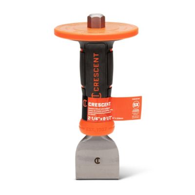 Image showing  2.5 in. x 7.75 in. Masonry Chisel with Handguard