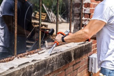 Image showing  1 in. x 12 in. Cold Chisel with Handguard