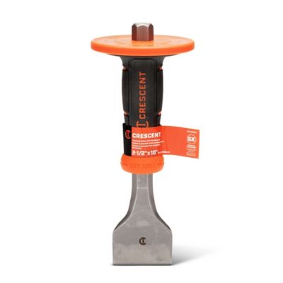 Image showing  2.5 in. x 10 in. Flooring Chisel with Handguard