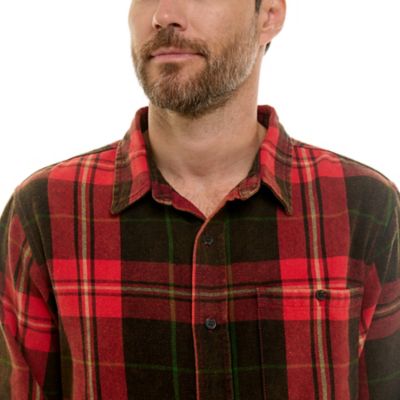 Image showing 5 th Hallstatt Heavy Gauge Enzyme Washed Plaid Shirt