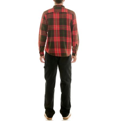 Image showing 9 th Hallstatt Heavy Gauge Enzyme Washed Plaid Shirt