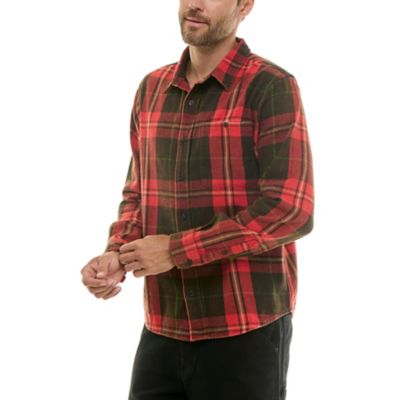 Image showing  Heavy Gauge Enzyme Washed Plaid Shirt