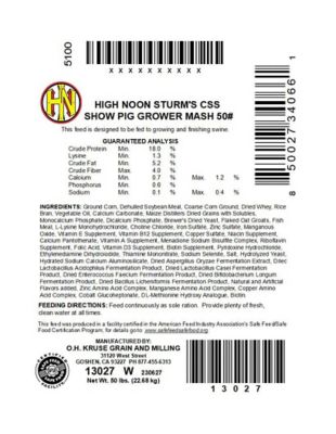 Image showing  Sturms CSS Show Pig Grower