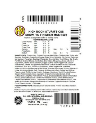 Image showing  Sturms CSS Show Pig Finisher