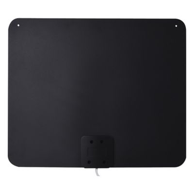 Image showing  Amplified Indoor Flat HDTV Multi-Directional Antenna up to 65-Mile Range