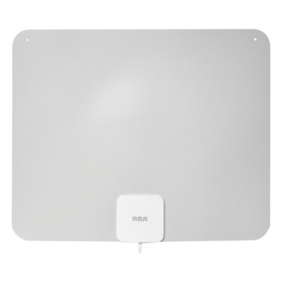 Image showing  Amplified Indoor Flat HDTV Multi-Directional Antenna up to 65-Mile Range