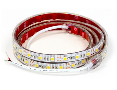 Image showing  48 in. 72-LED Strip Light with 3M Adhesive Back - Clear And Warm