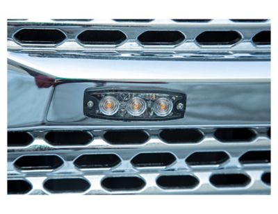 Image showing 5 th Buyers Products Ultra Thin 3.5 in. Amber LED Strobe Light