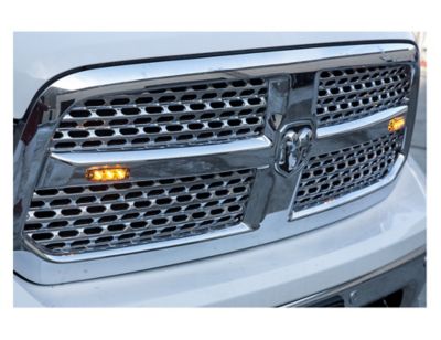 Image showing 6 th Buyers Products Ultra Thin 3.5 in. Amber LED Strobe Light