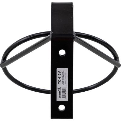 Image showing  45 Degree Frame Mount Traffic Cone Holder, Black Powder Coated