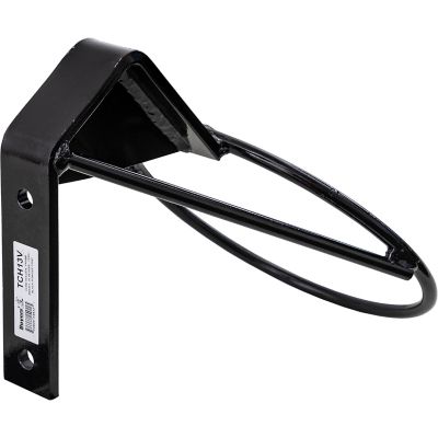 Image showing  45 Degree Frame Mount Traffic Cone Holder, Black Powder Coated