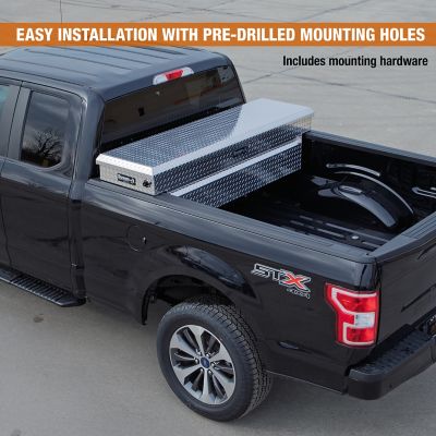 Image showing  18x20x71 in. Diamond Tread Aluminum Crossover Truck Box