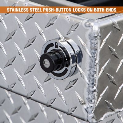 Image showing  18x20x71 in. Diamond Tread Aluminum Crossover Truck Box